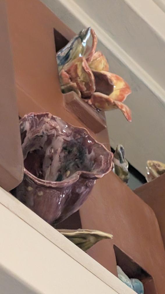 Cermaic flowers with glossy glaze<a href='https://www.youtube.com/embed/tgbNymZ7vqY' target='_blank'><p>Project Video Link</p></a>